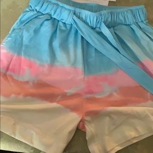 Matching tie dye set